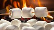 marshmallow on grill Generative AI
