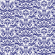 Ikat Ogee background - Ethnic folk seamless pattern. Abstract background for textile design, wallpaper, surface textures. Boho Style