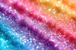 © reddish - A vibrant and blurred rainbow colored background featuring pastel shades and a glittery appearance