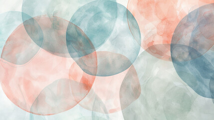 Wall Mural - abstract background in light pastel tones