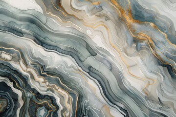 Wall Mural - Detailed close-up of a marble painting, suitable for interior design projects