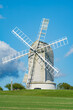 Vertical view of Ashcombe Mill in Kingston. Sussex region of England