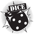 Illustration for Dice game