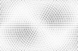 Abstract radial halftone gradient background. Dotted concentric texture with fading effect. Black and white circle shade wallpaper. Grunge rough vector. Monochrome dotted backdrop design element.
