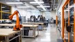 a high-tech digital fabrication lab where designers and engineers use additive manufacturing and CNC machining techniques to create custom-made products and prototypes