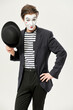 young mime man