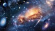 a space-based observatory capturing breathtaking images of distant galaxies