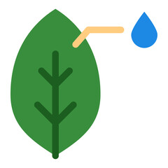 Canvas Print - plant humidity control icon 