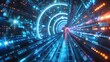 © nattapon98 - Hightech portals illustrating advanced teleportation or data transmission concepts