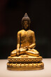 Golden Buddhist Buddha Sculpture