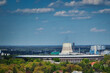 Berlin Olympiastadion  - Skyline - Cloud - Background - Funkturm - Fernsehturm - Concept - City - Hauptstadt - Germany - Europa - Travel	