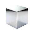 © narak0rn - 3D shiny metal cube.