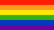 LGBT pride flag in vector format. Rainbow flag, Pride month, LGBT flat style symbols , gender signs, LGBT pride community Symbols, Vector illustration EPS 10