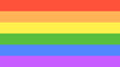 LGBT pride flag pastel in vector format. Rainbow flag, Pride month, LGBT flat style symbols , gender signs, LGBT pride community Symbols, Vector illustration EPS 10