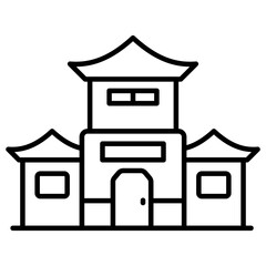 Wall Mural - Traditional Chinese Architecture