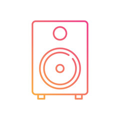 Wall Mural - Music vector icon