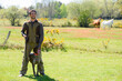 © auremar - hunter with shotgun in the autumn forest