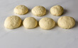 Raw dough rolls - cooking step by step