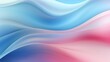 A blue and pink wave with a white background