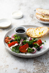 Sticker - Kale salad with fresh vegetables