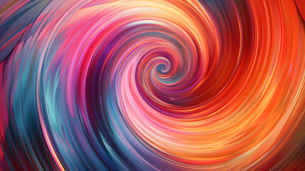 Wall Mural - abstract colorful swirl background with nebula smoke