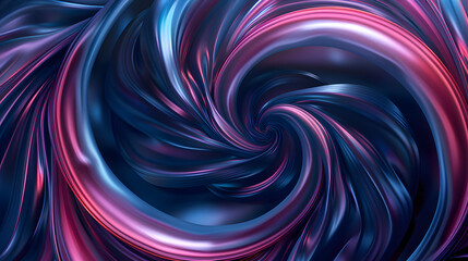 Wall Mural - abstract cosmos swirl background in the colors of blue and purple