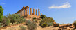 Tal der Tempel in Agrigento, Valle dei Templi, Sizilien, Italien, Europa, Panorama 