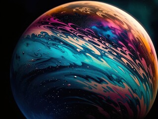 planet earth in space