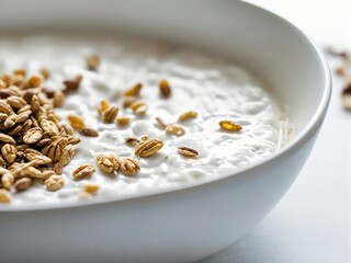 Sticker - flakes in a bowl