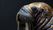Magnificent Walrus Portrait Showcasing the Enigmatic Marine Mammal s Striking Visage and