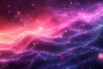 Wall Mural - abstract colorful background with lights and stars