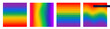 Lgbtq pride month flag colored concept set. flat illustration set. Lgbt rainbow waving flag symbol. Gradient mesh rainbow template. Design vector background for freedom, card, diversity banner, poster
