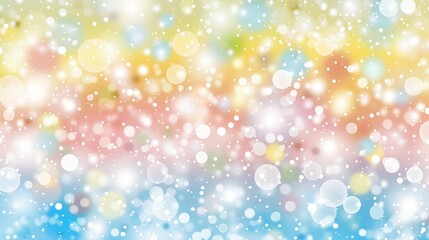 Leinwandbilder - Colorful bokeh lights creating a vibrant and dynamic background