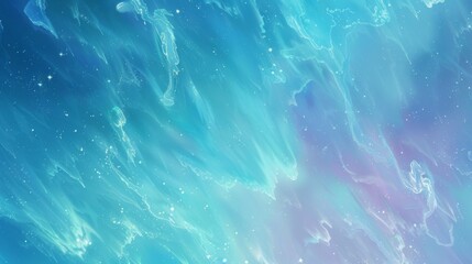 Wall Mural - Mesmerizing Abstract Cosmic Background with Swirling Blue and Purple Hues