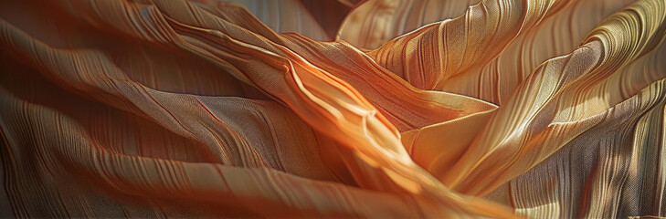 Poster - Very beautiful wrinkles of the shirt. Generative AI.