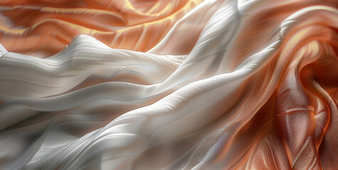 Poster - Very beautiful wrinkles of the shirt. Generative AI.