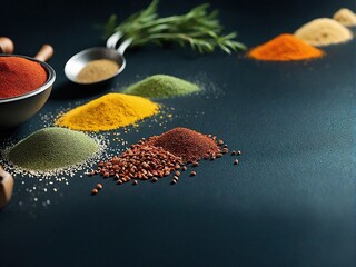 Wall Mural - spices and herbs