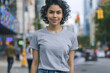 © EliteStock - Fashionable Finds: T-Shirt Mockups for Young Ladies, Casual Cool: T-Shirt Mockups for Everyday Wear, Summer Essentials: T-Shirt Mockups for Warm Weather, Custom T-Shirts: Create Your Own Unique Style
