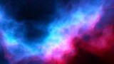 Fototapeta  - Deep space nebula with stars. Bright and vibrant Multicolor Starfield Infinite space outer space background with nebulas and stars. Star clusters, nebula outer space background 3d render
