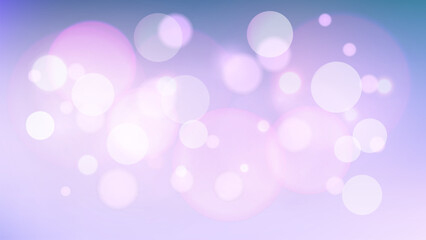 Poster - Bokeh lights. Blurred circle shapes. Abstract light effect. Vector illustration.