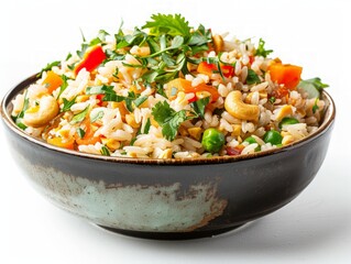 Wall Mural - Zimbabwean Peanut Butter Rice with vegetables