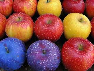 Lots of red apples. Tasty and juicy. Background of apples.