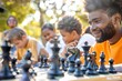 Empowering Moves: An Inclusive Outdoor Chess Tournament Unites Players from Every Walk of Life in a Celebration of Diversity and Strategy