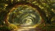 © Amir - over a secluded path near Point, creating a natural tunnel that invites exploration and wonder.
