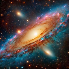 space galaxy in space