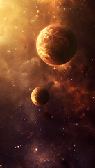 Wall Mural - Planet Galaxy