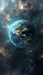 Wall Mural - Planet Galaxy