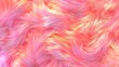 Bright pink and orange fur texture with holographic tones