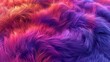 Soft purple fur texture with orange tones, abstract background