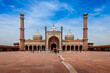 Jama Masjid - largest Muslim mosque in India. Delhi, India